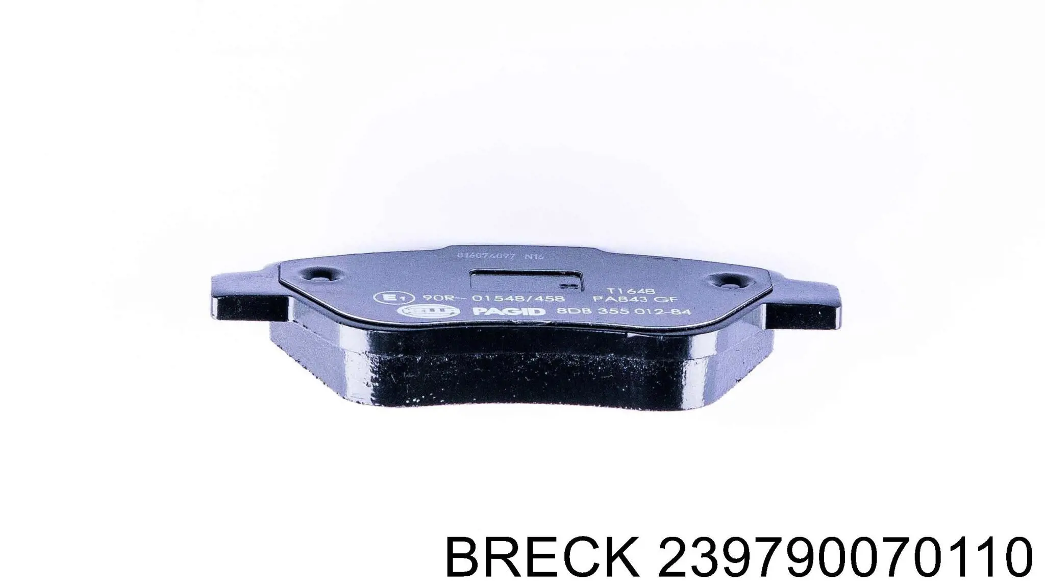 239790070110 Breck Колодки передние