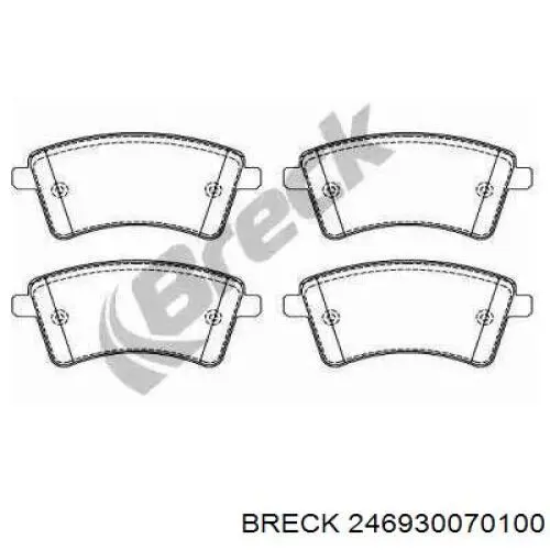 Передние тормозные колодки 8228120 Metelli