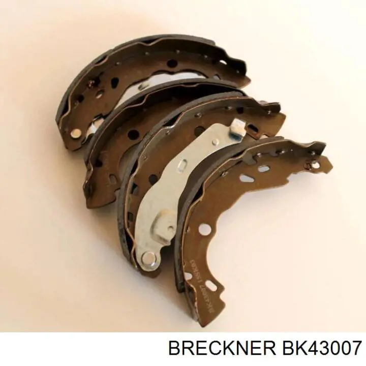 BK43007 Breckner задние барабанные колодки