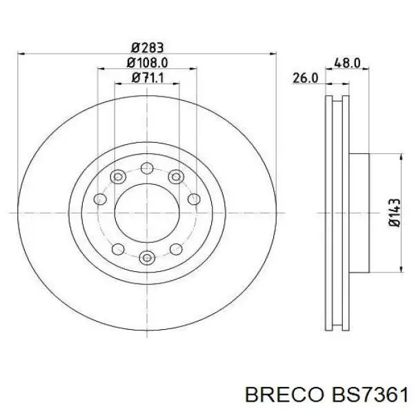 Тормоз дисковый передний Febi 5667 цена, от 24.33 USD