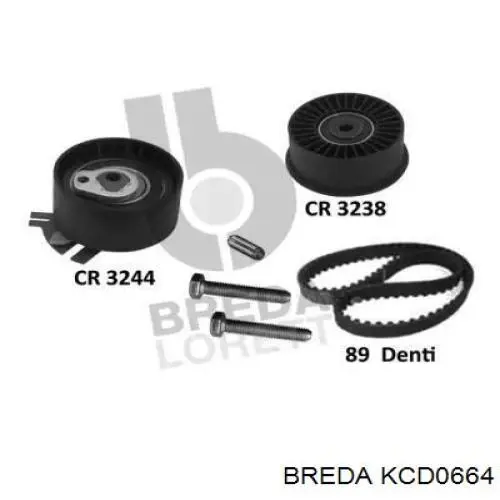 KCD0664 Breda комплект грм