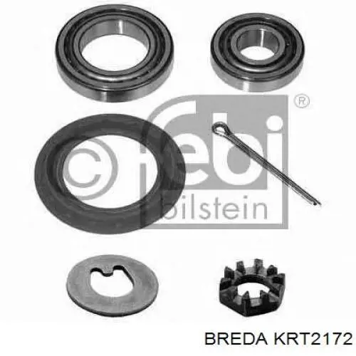 Подшипник ступицы пер/зад Breda KRT2172 цена, от 9.85 USD