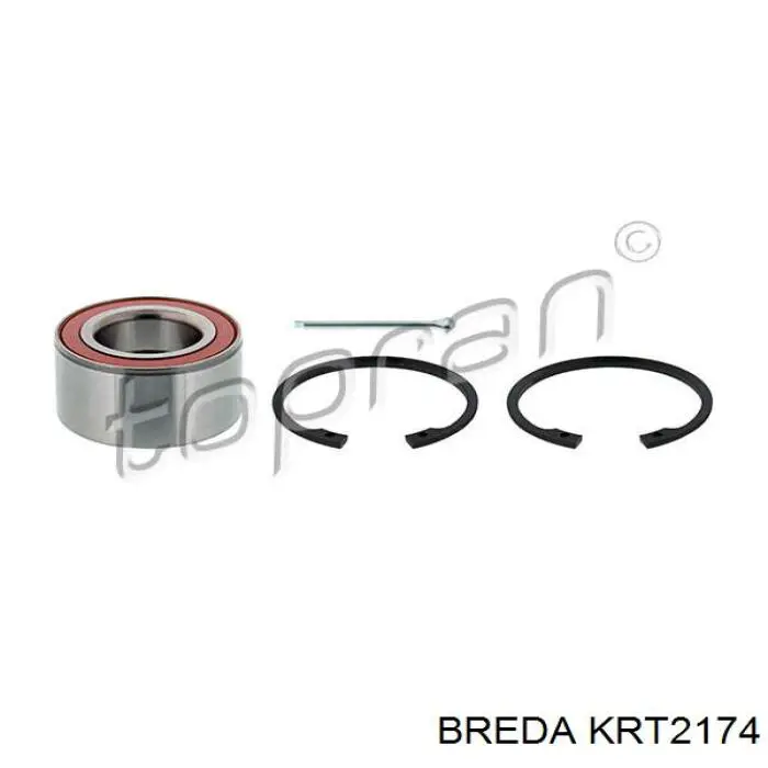 Задняя ступица KRT2174 Breda