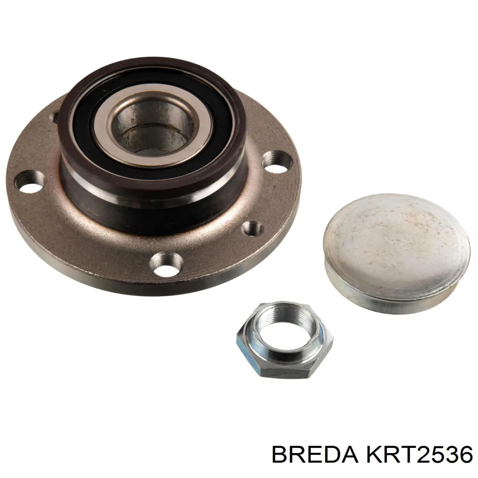 Cubo de rueda trasero KRT2536 Breda