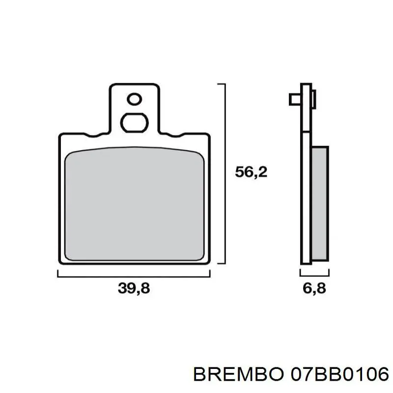  Brembo 07BB0106 цена, от 22.28 USD