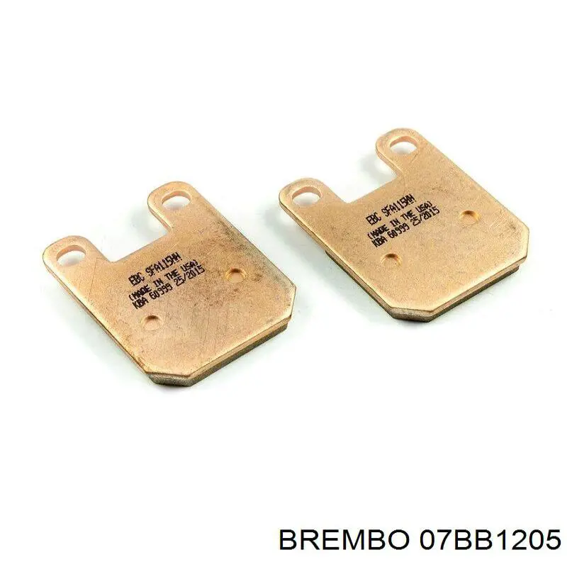 Передние тормозные колодки FDB2105EF Ferodo