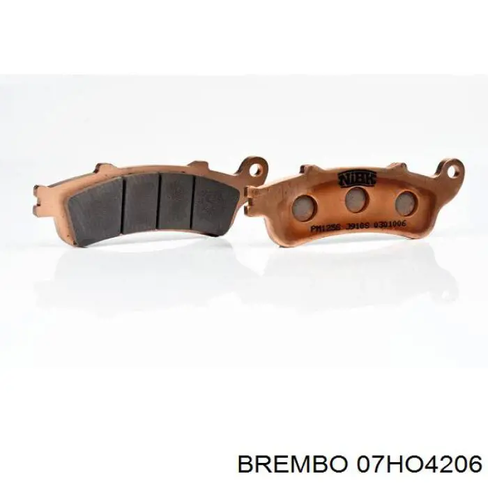 Передние тормозные колодки 07HO4206 Brembo