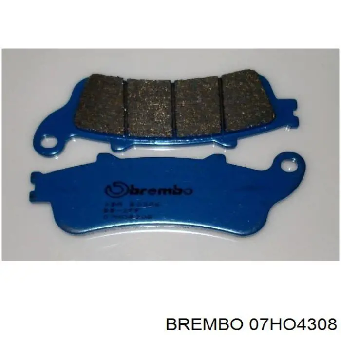 Задние тормозные колодки 07HO4308 Brembo