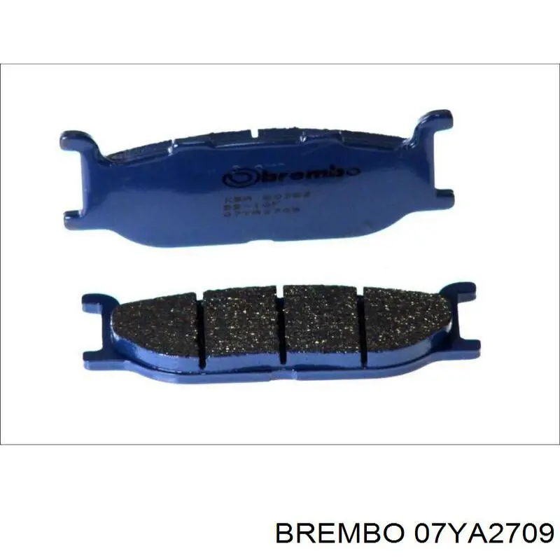 Передние тормозные колодки 07YA2709 Brembo