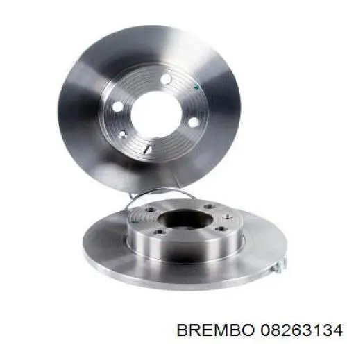 Передние тормозные диски 08263134 Brembo