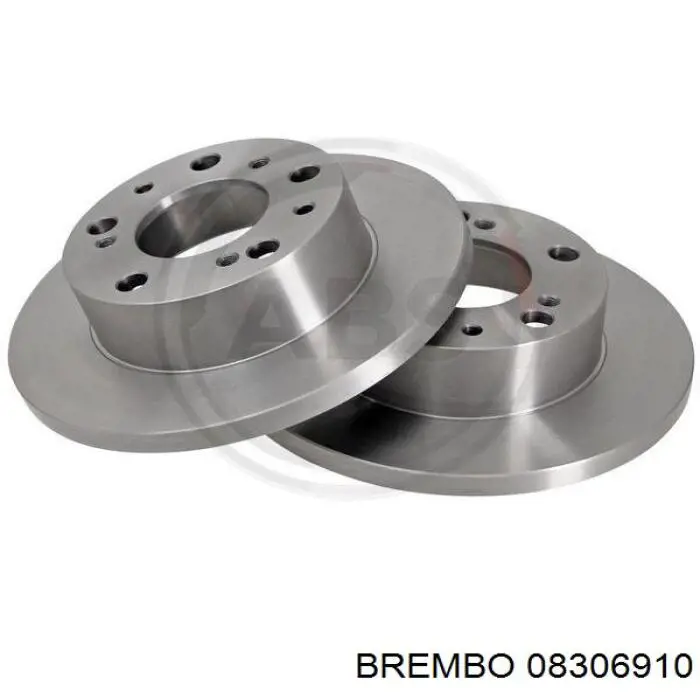 08.3069.10 Brembo диск тормозной передний