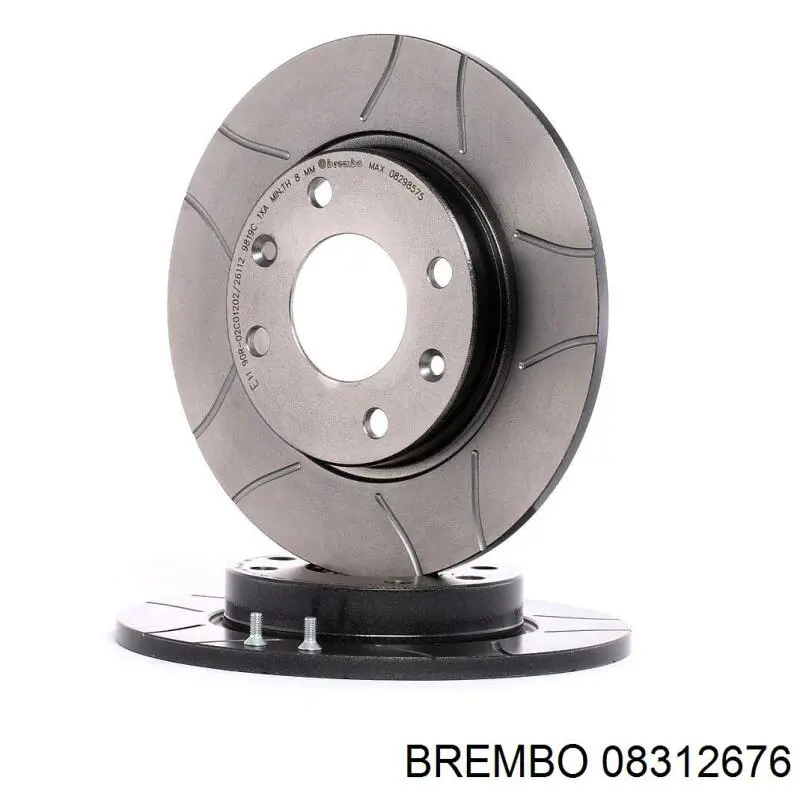 Купить 08312676 Brembo Диск тормозной задний