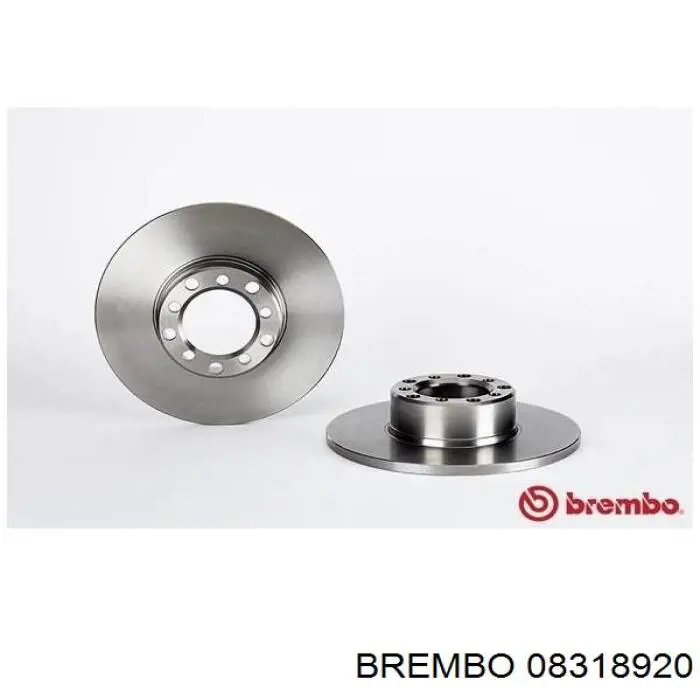 Передние тормозные диски 08318920 Brembo