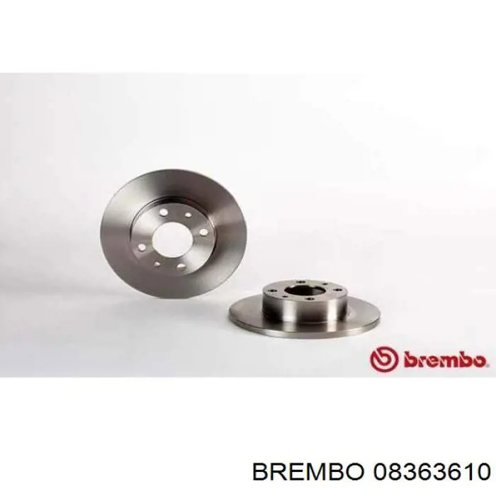 Тормоз дисковый передний Brembo 08363610 цена, от 17.88 USD