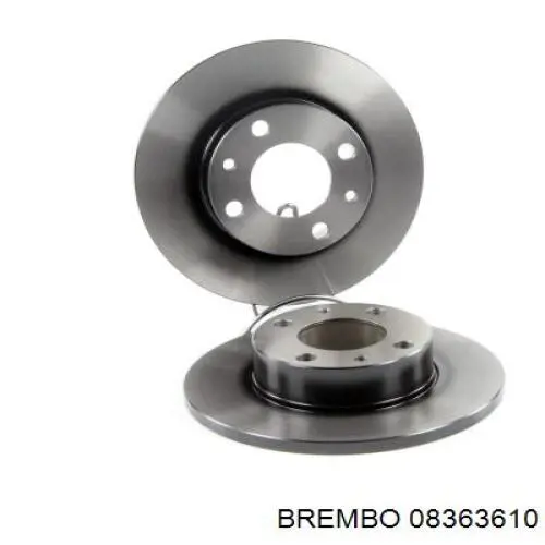 Купить 08363610 Brembo Ротор тормозной