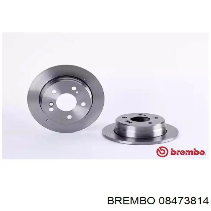 08.4738.14 Brembo диск тормозной задний