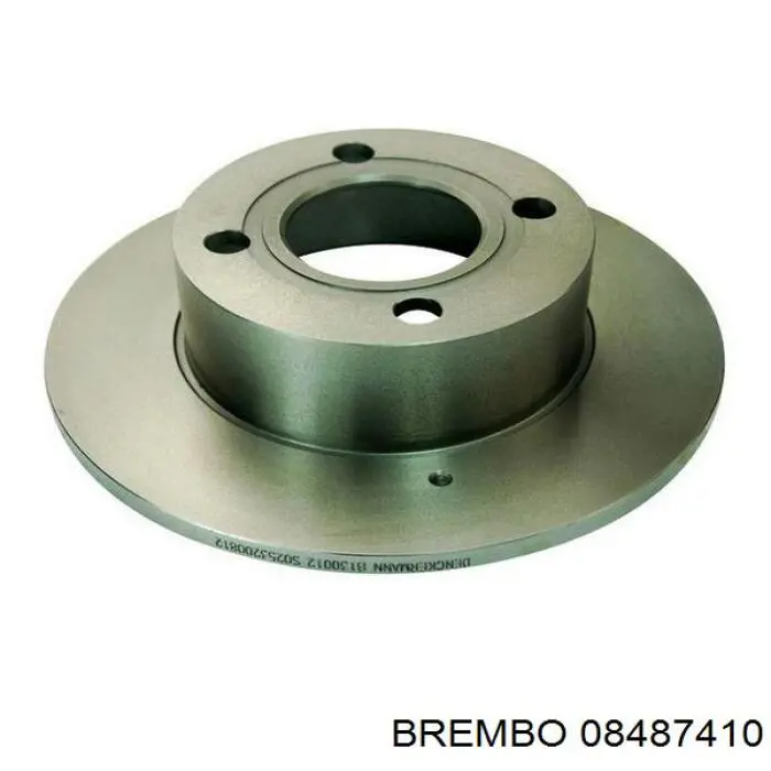 Задний тормозной диск Brembo 08487410 цена, от 24.62 USD
