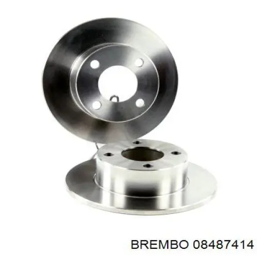 Купить 08487414 Brembo Диск тормозной задний