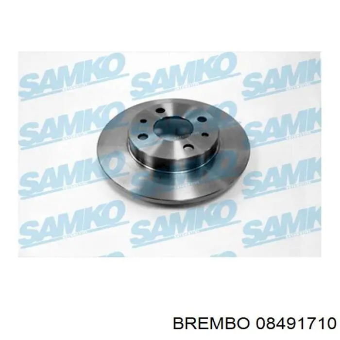 Купить 08491710 Brembo Диск тормозной задний