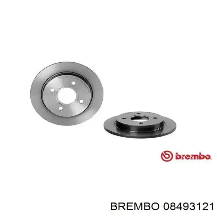 08.4931.21 Brembo disco do freio traseiro