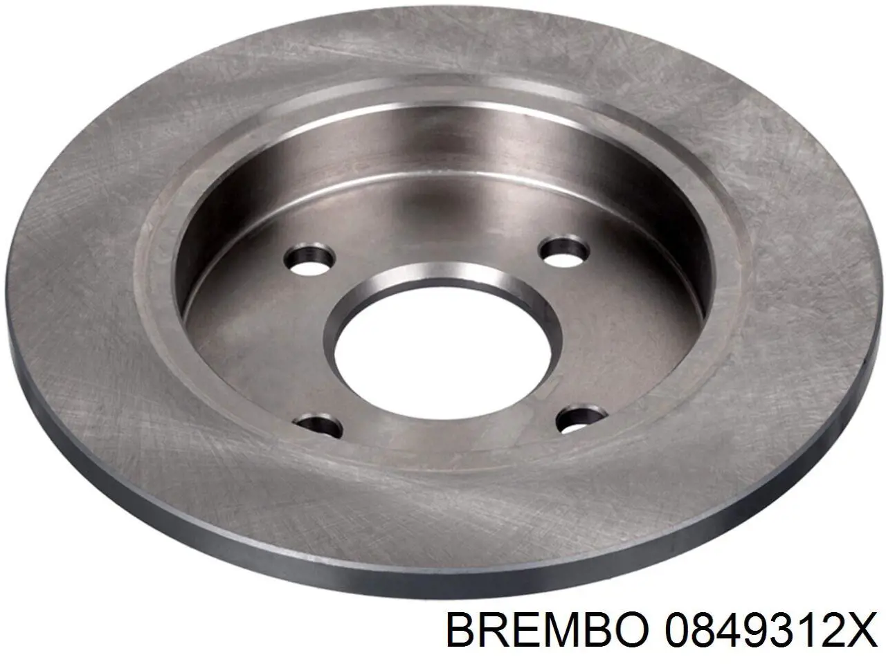 Тормозные диски 0849312X Brembo