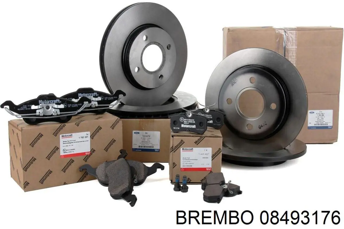 Тормозные диски 08493176 Brembo