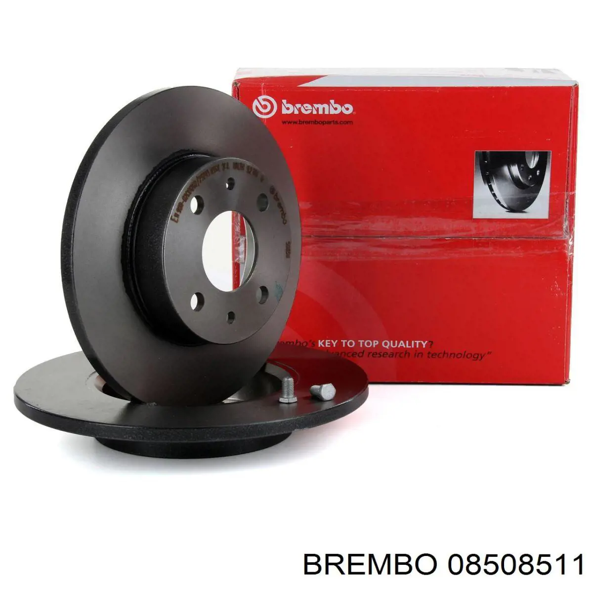 Тормоз дисковый передний Brembo 08508511 цена, от 22.84 USD