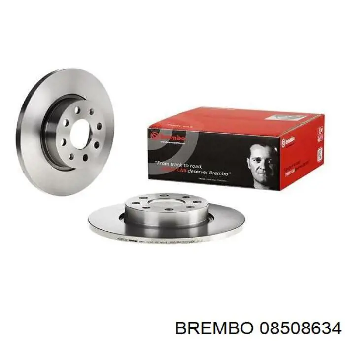 08.5086.34 Brembo диск тормозной передний