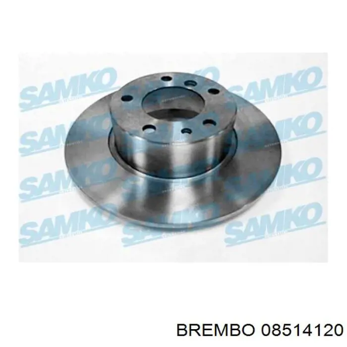 Передний тормозной диск Brembo 08514120