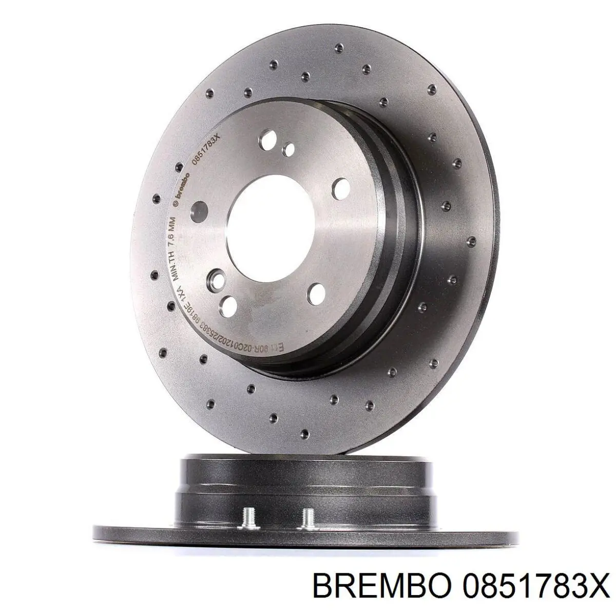 0851783X Brembo Дисковый тормоз