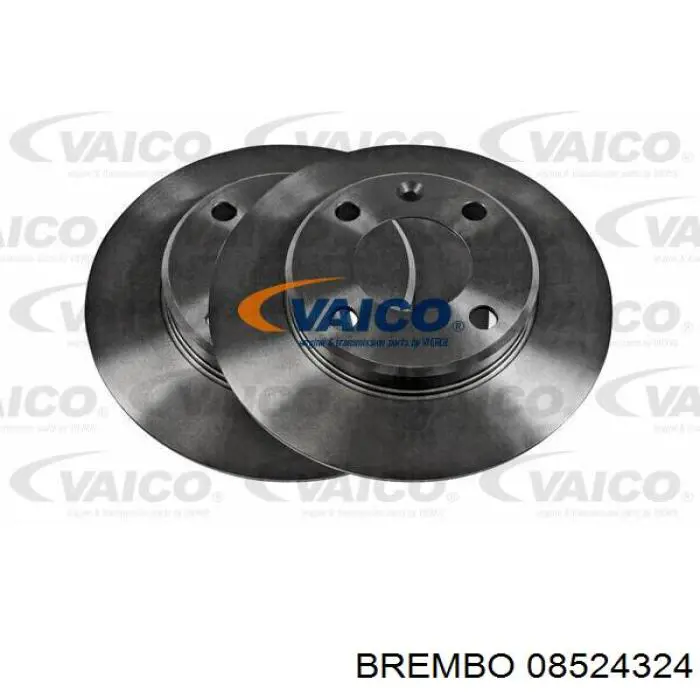 Тормоз дисковый передний Brembo 08524324 цена, от 19.57 USD