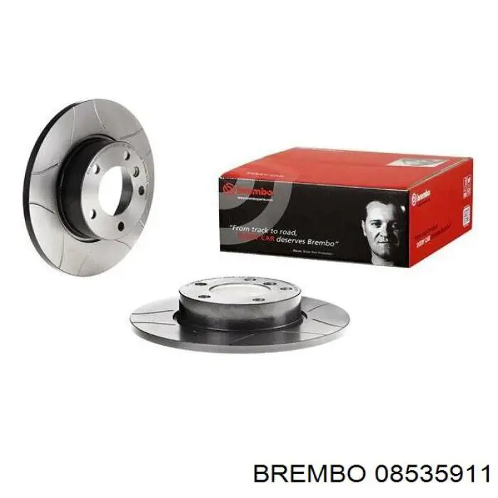 Тормоз дисковый передний Brembo 08535911 цена, от 33.07 USD