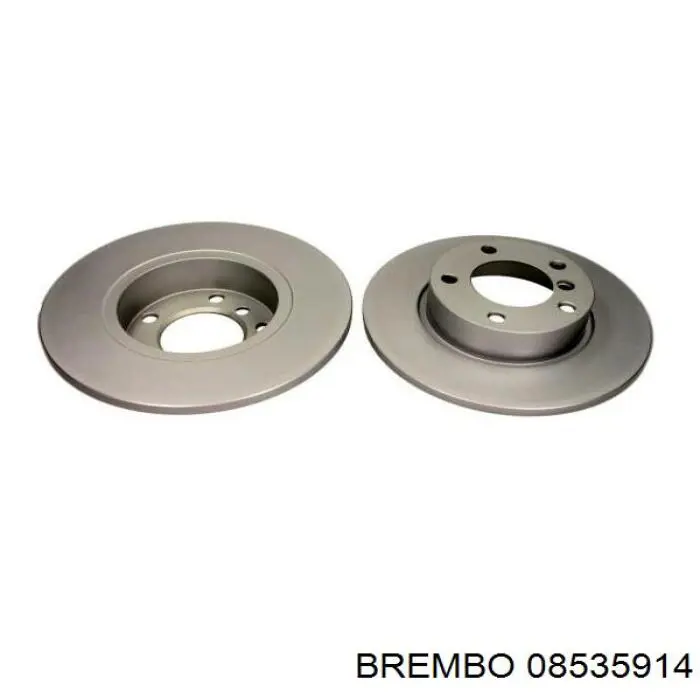 Передние тормозные диски 08535914 Brembo
