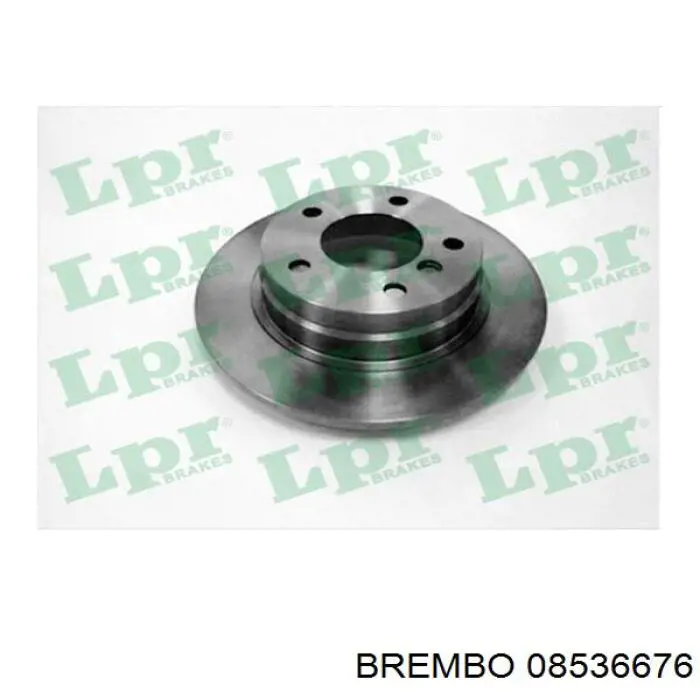 Купить 08536676 Brembo Диск тормозной задний