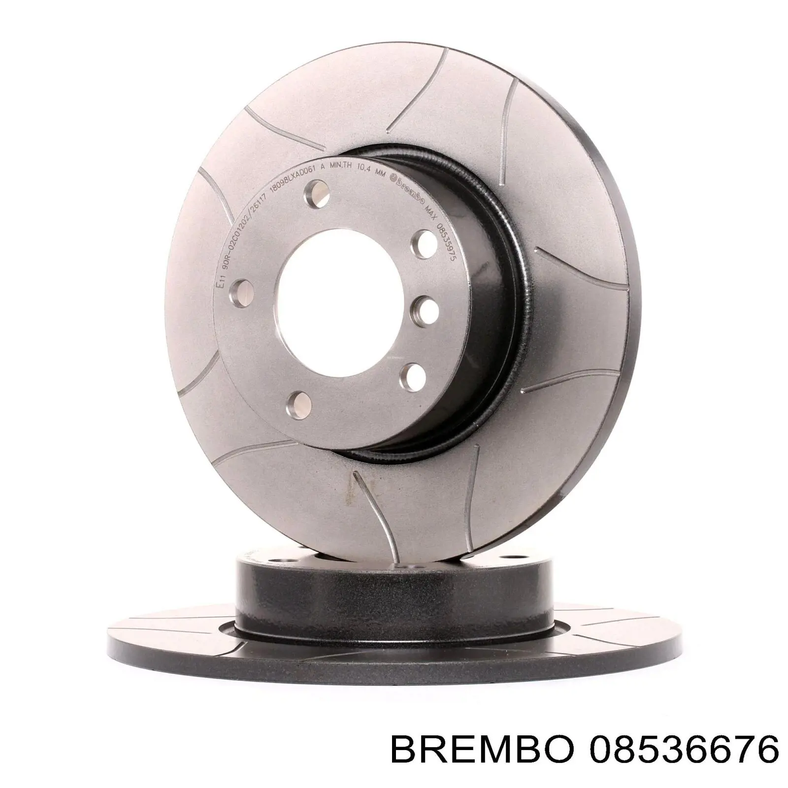 Задний тормозной диск Brembo 08536676 цена, от 29.75 USD