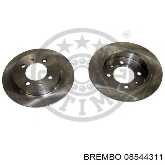 Купить 08544311 Brembo Диск тормозной задний