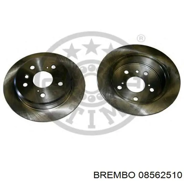 Задний дисковый тормоз Brembo 08562510