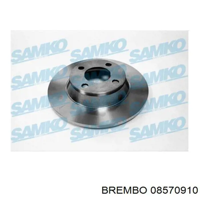 Тормоз дисковый передний Brembo 08570910 цена, от 10.70 USD