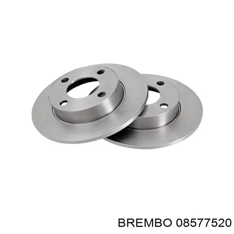 08.5775.20 Brembo диск тормозной задний