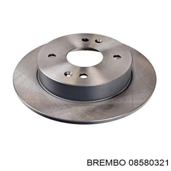 Задний тормозной диск Brembo 08580321 цена, от 29.32 USD