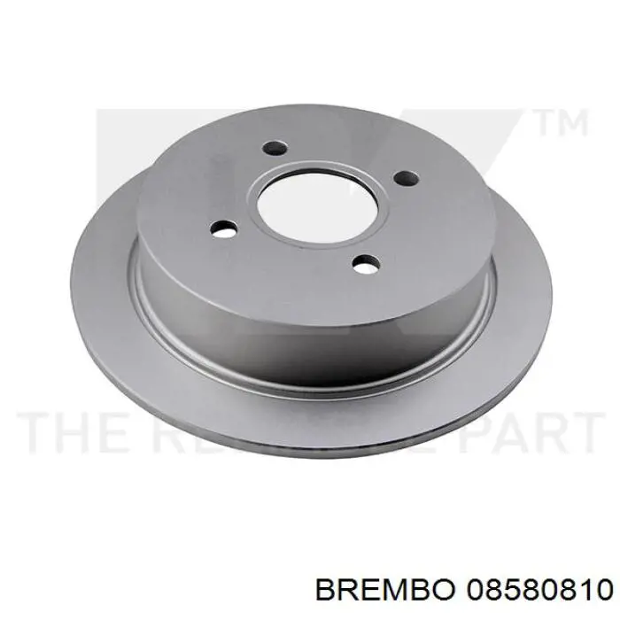 Задний дисковый тормоз Brembo 08580810