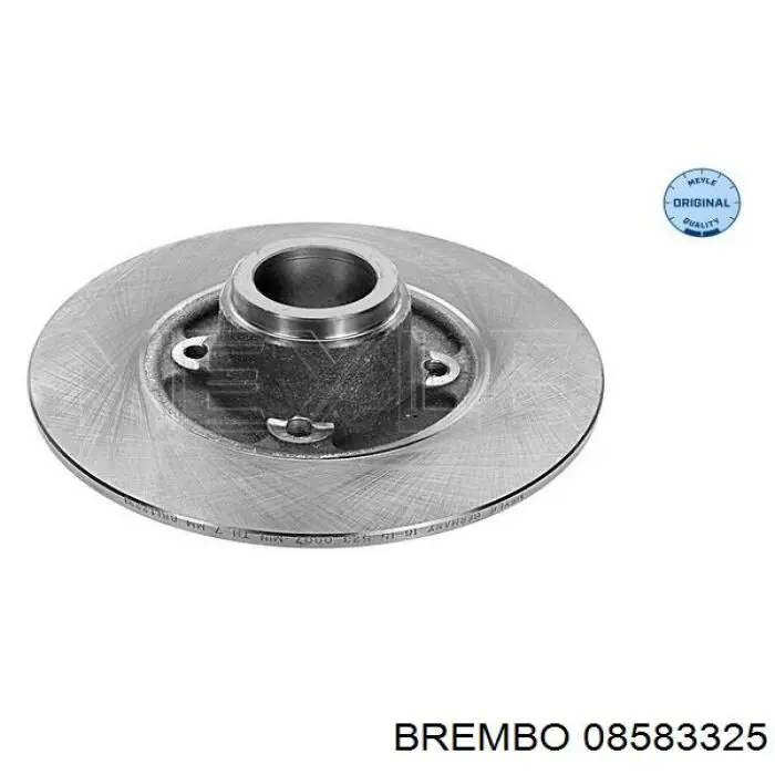 Задний дисковый тормоз Brembo 08583325
