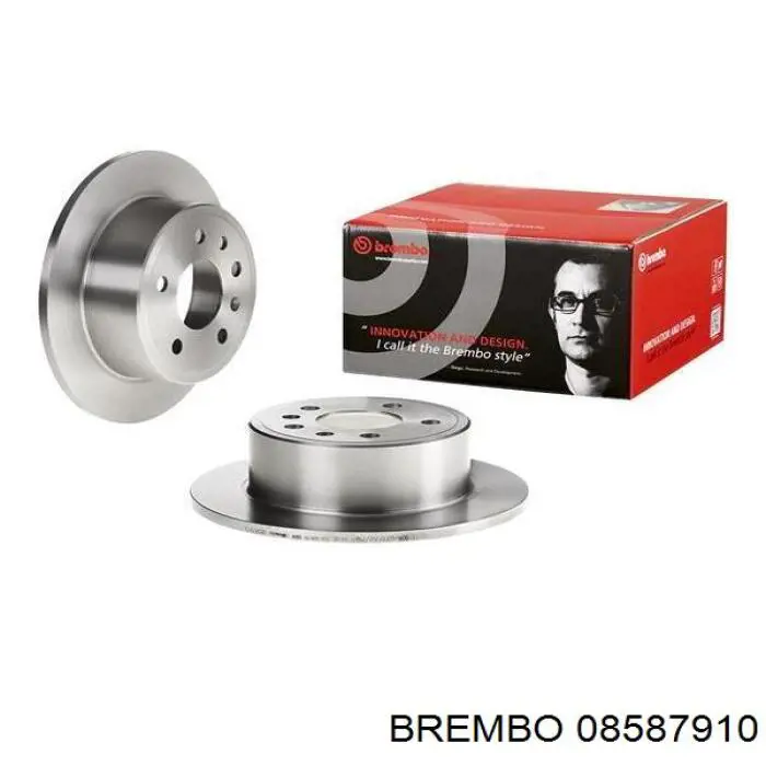 Тормозные диски 08587910 Brembo