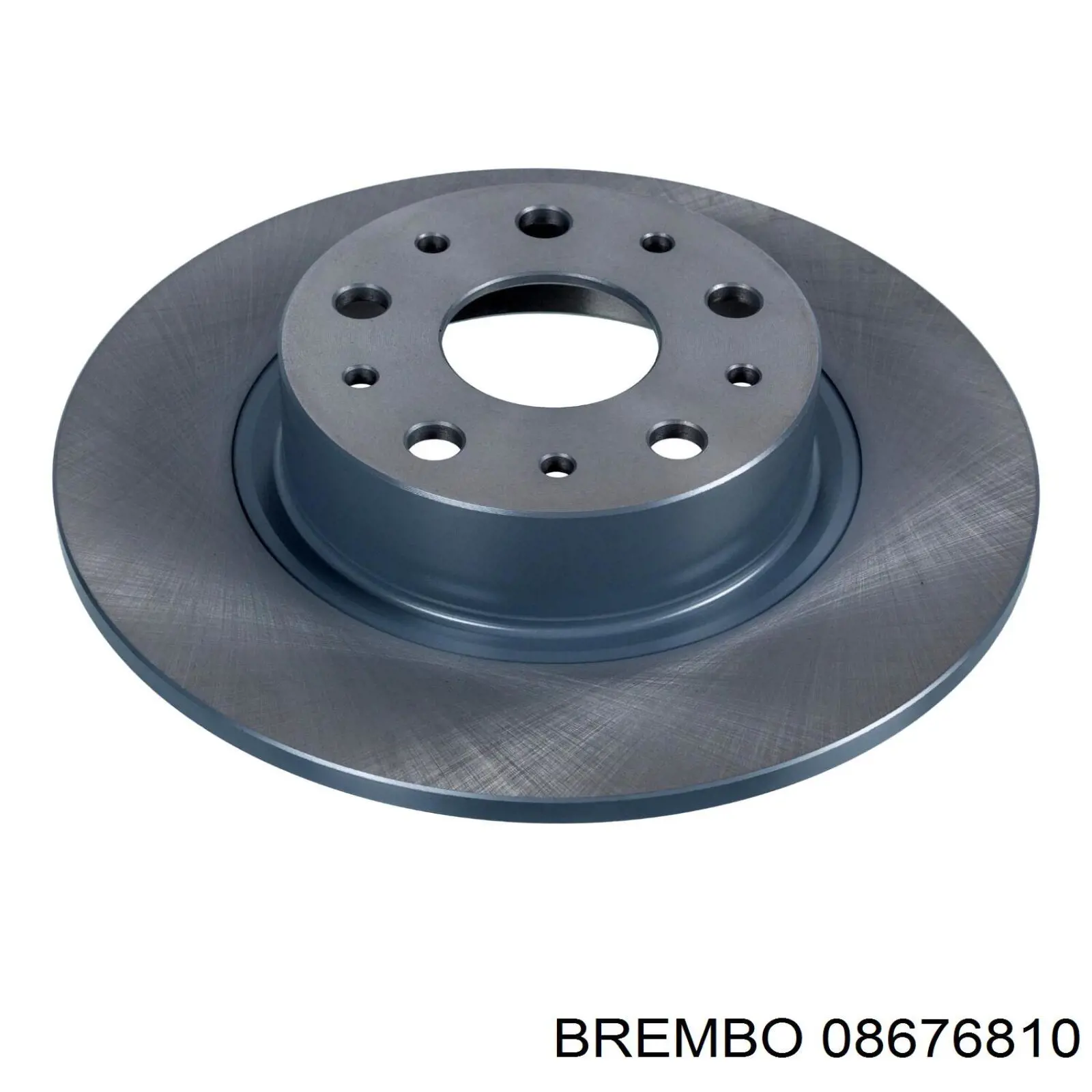 Disco de freno, eje trasero 08676810 Brembo