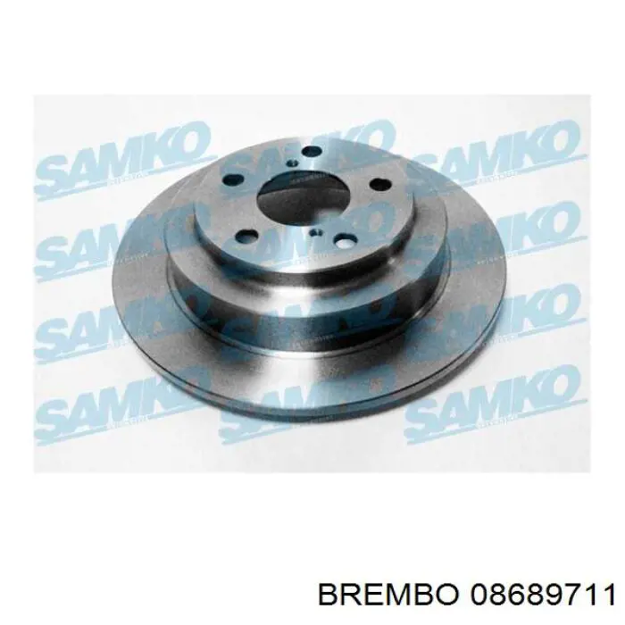 Тормозные диски 08689711 Brembo
