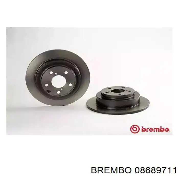 08.6897.11 Brembo диск тормозной задний