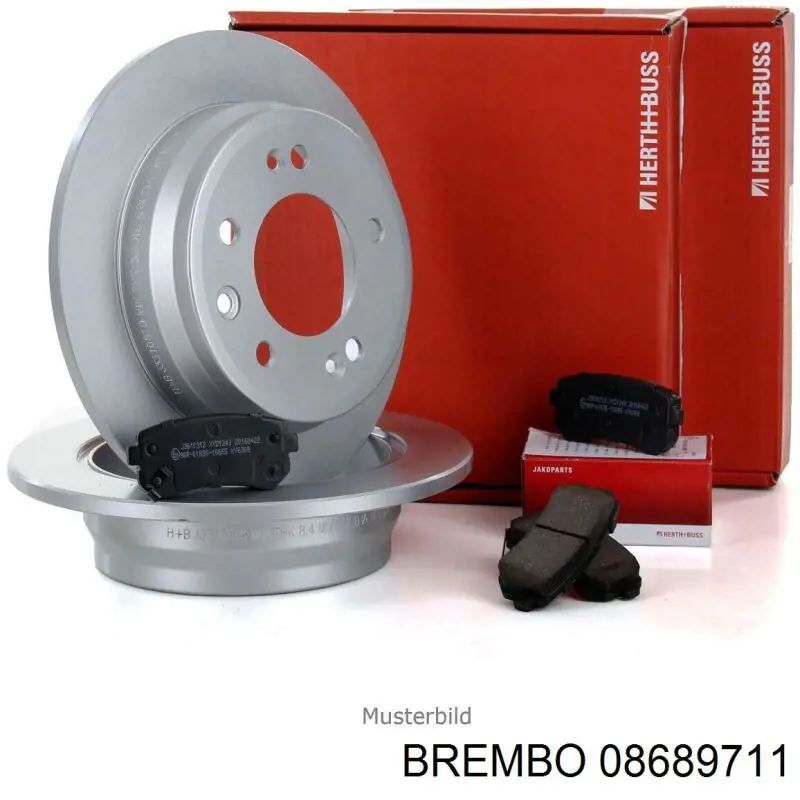 Купить 08689711 Brembo Диск тормозной задний