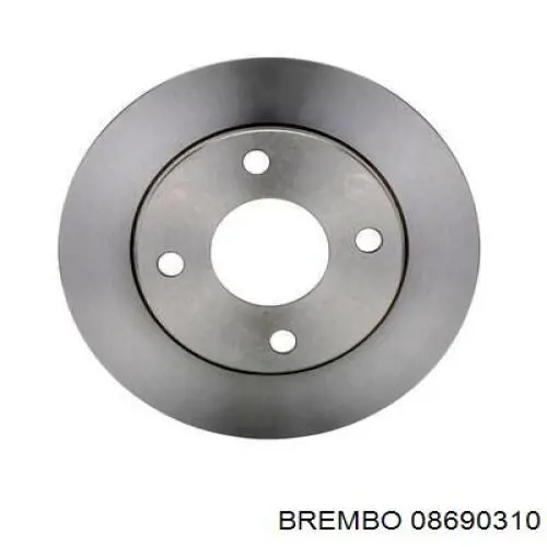 Передние тормозные диски 08690310 Brembo