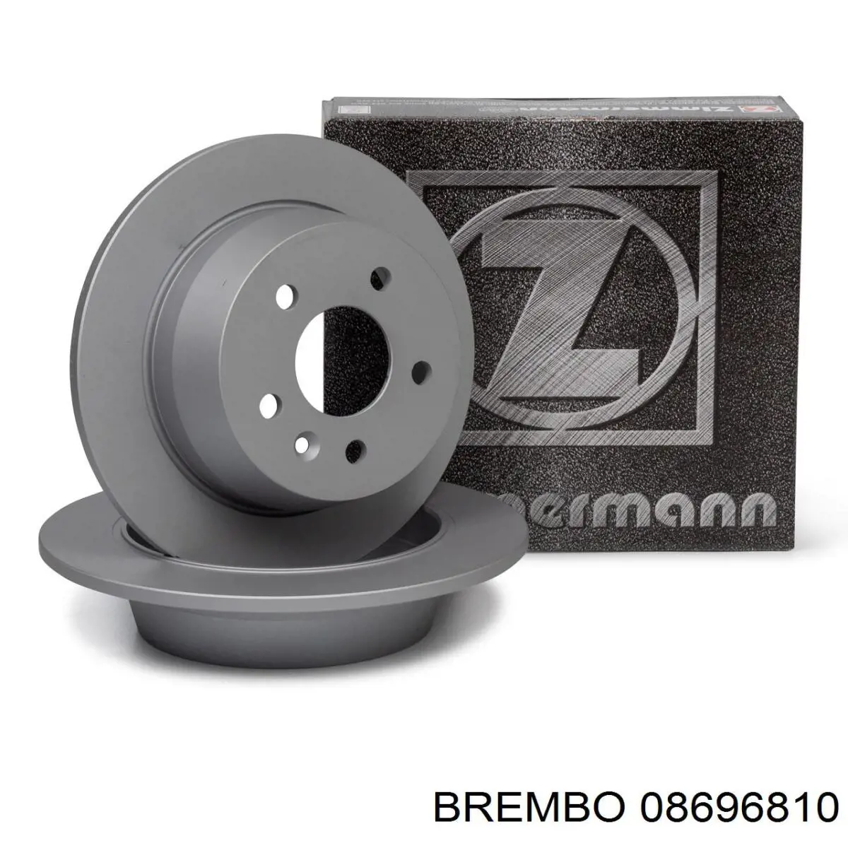 Задний тормозной диск Brembo 08696810 цена, от 31.14 USD