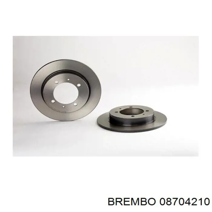 08704210 Brembo диск тормозной задний